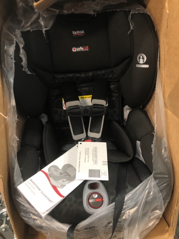 Photo 2 of Britax Marathon ClickTight Convertible Car Seat, Bubbles