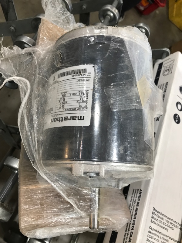 Photo 1 of Marathon B206 Belt Drive Blower Motor, Single/Split Phase, C-Dimension - 9.62, 1/4 hp, 1725 RPM, 115V, 5 amp
