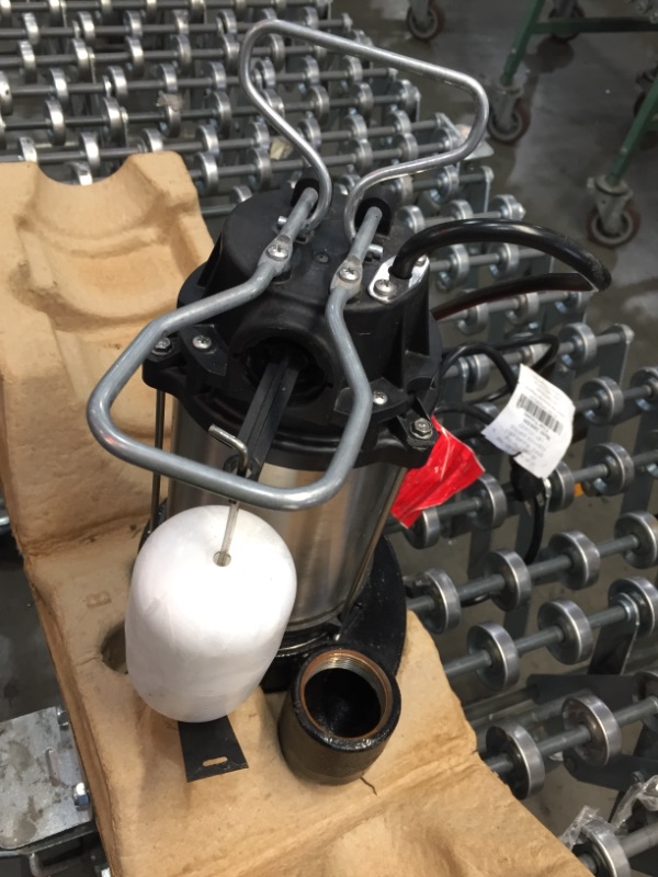 Photo 1 of 1/3 HP Stainless Steel Dual Suction Sump Pump
