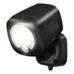 Photo 1 of Ring
Smart Lighting Black Motion Activated Outdoor Integrated LED Spotlight Battery