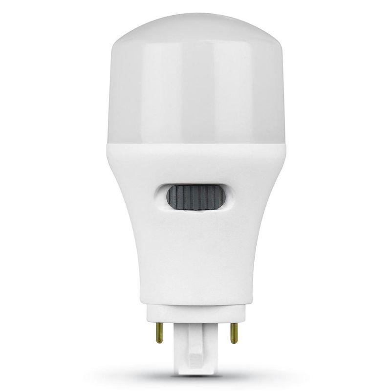 Photo 1 of 13-Watt/18-Watt/26-Watt Equivalent PL Vertical 4-Pin Universal Color Select (2700K,3500K,4100K) LED Light Bulb (1-Bulb)
2 BULBS.