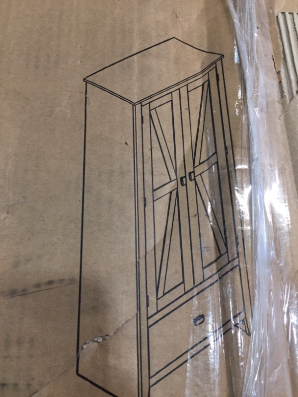 Photo 1 of 2 DOOR 1 DRAWER CABINET