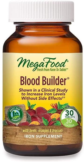 Photo 1 of MegaFood Blood Builder - Iron Supplement for Energy Support with Vitamin B12 and Folic Acid - No Nausea or Constipation - 30 Tablets
AS IS EXPIRES APRIL 2024