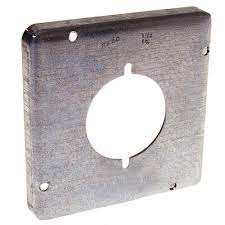 Photo 1 of 4-11/16 in. Square Exposed Work Cover for 30-50A Round Device (10-Pack)
