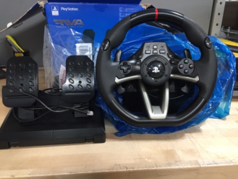 Photo 2 of HORI Racing Wheel Apex for PlayStation 4/3 and PC