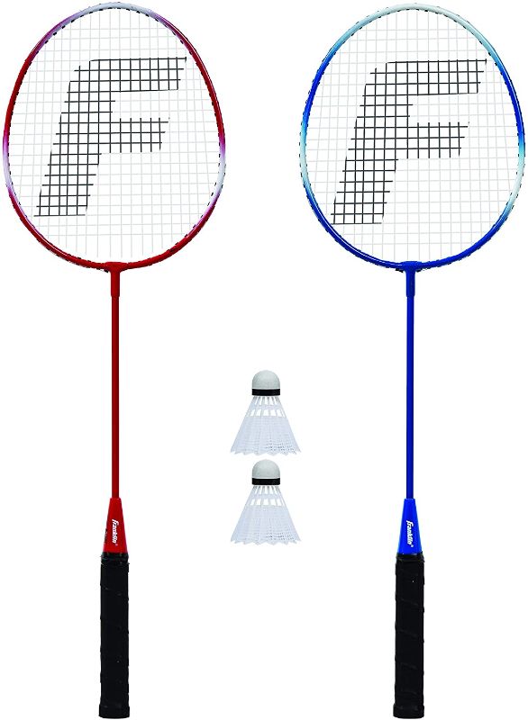 Photo 1 of Franklin Sports 2-Player Replacement Racquet Set, Red/Blue
2 boxes
