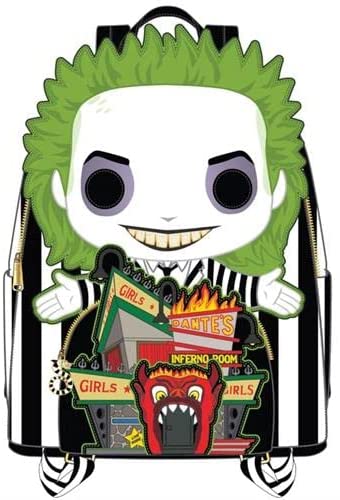 Photo 1 of Loungefly - Mini Sac A Dos Horror - Beetlejuice Dantes Inferno