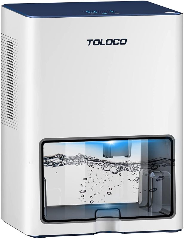 Photo 1 of ***PARTS ONLY*** TOLOCO Dehumidifier with 135 OZ Water Tank for 1000 sq ft Medium Space Dehumidifiers for Home and Basements with Auto-off, Timer Setting
