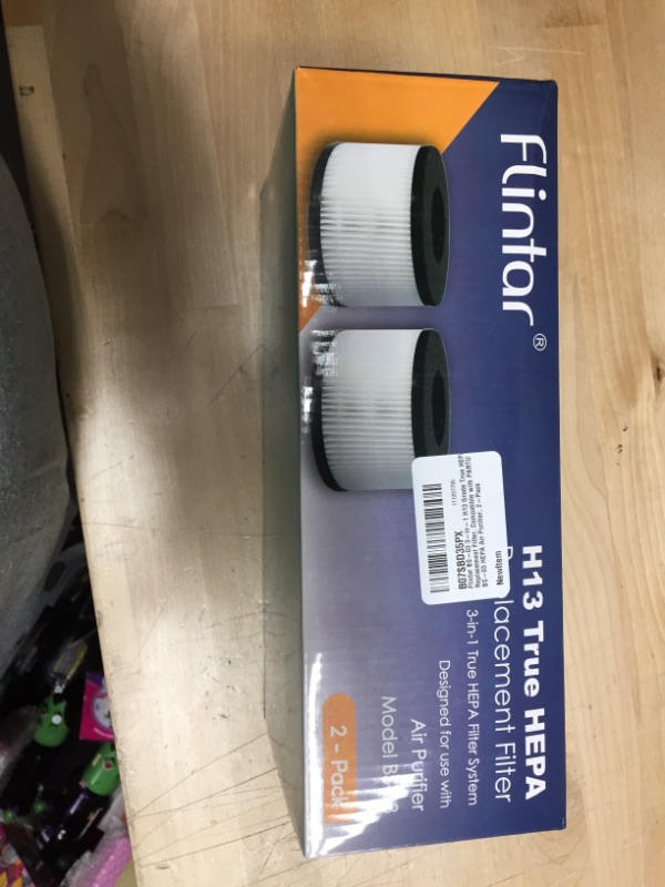 Photo 2 of  True HEPA Replacement Filter Compatible for PARTU BS-03 Air Purifier with 3-in-1 Filtration System, 2 Pack
