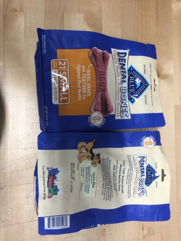 Photo 2 of Blue Buffalo Dental Bones Dog Treats - 12oz
2 bags