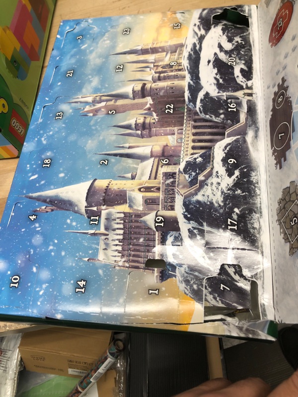 Photo 2 of LEGO Harry Potter Advent Calendar 76390 for Kids; 24 Cool Harry Potter Toys Including 6 Minifigures; New 2021 (274 Pieces)
