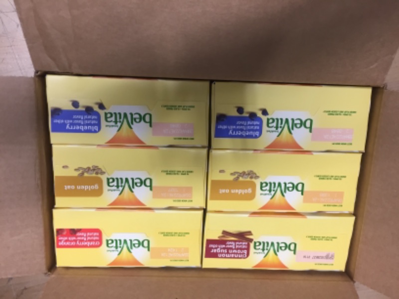 Photo 2 of ***BEST BY 3/28/2022****
***NON-REFUNDABLE***
BelVita Breakfast Biscuits Variety Pack, 4 Flavors, 6 Boxes of 5 Packs (4 Biscuits Per Pack)

