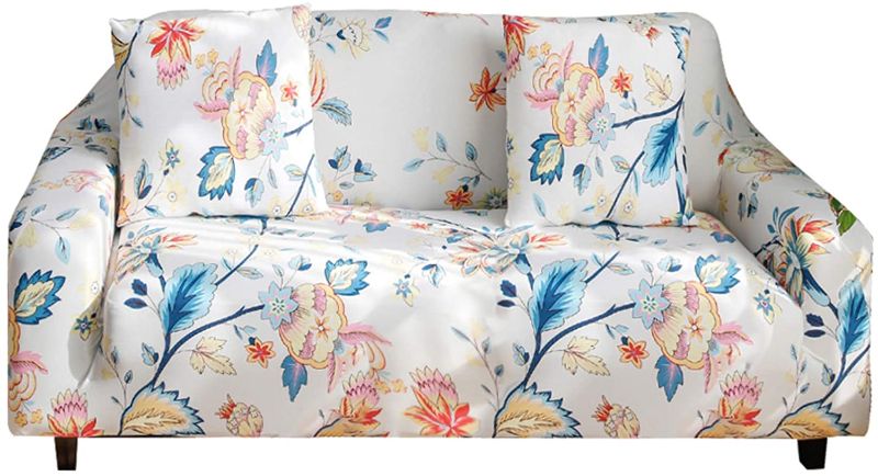 Photo 1 of **DIFFERENT FROM STOCK PHOTO** SET OF 2**
Tititex Printed Sofa Cover Seat Stretch Couch Cover Sofa Slipcovers for 2 Cushion Couch 
