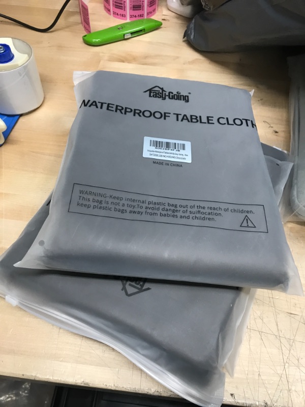 Photo 2 of **SET OF 3**
Easy-Going Round Waterproof Tablecloths R108 Spillproof Fabric Tablecloth,Decorative Fabric Table Cover,Great for Buffet Table, Parties, Holiday Dinner, Wedding & More(Chocolate)
