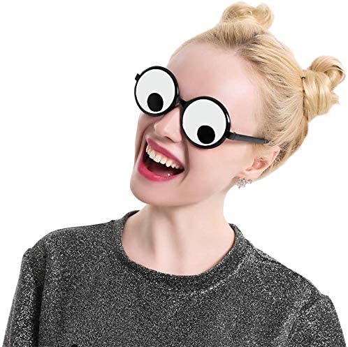 Photo 1 of **SET OF 4*** DIFFERENT FROM STOCK PHOTO**
GAGS FOR FUN,  Eyes Goggles Shaking Party Glasses Toys Novelty Shades Funny Costume Accessories for Party Favor