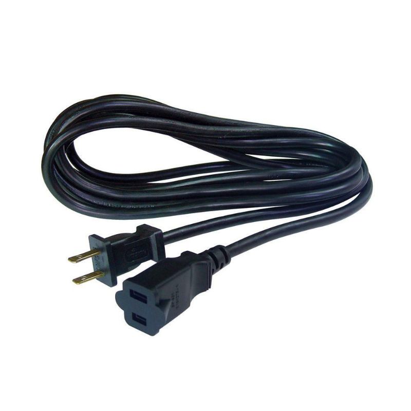 Photo 1 of **SET OF 2**
Husky 12 ft. 16 Gauge Indoor/Outdoor Extension Cord Black
