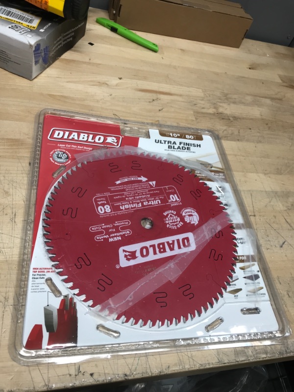 Photo 2 of 10 in. x 80-Tooth Ultra Finish Circular Saw Blade
