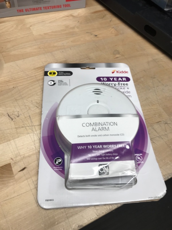 Photo 2 of 10-Year Worry Free Smoke & Carbon Monoxide Detector, Lithium Battery Powered with Photoelectric Sensor and Voice Alarm
