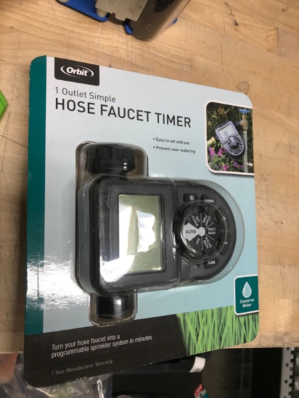 Photo 2 of 1-Outlet Hose Faucet Timer
