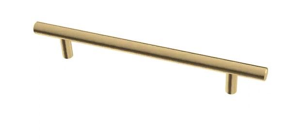 Photo 1 of **SET OF 3**
6-5/16 in. (160 mm) Center-to-Center Champagne Bronze Bar Drawer Pull
