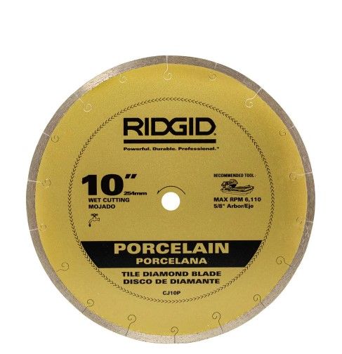 Photo 1 of 10 in. Premium Tile Diamond Blade
