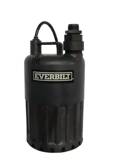 Photo 1 of 
Everbilt
1/2 HP Waterfall Submersible Utility Pump