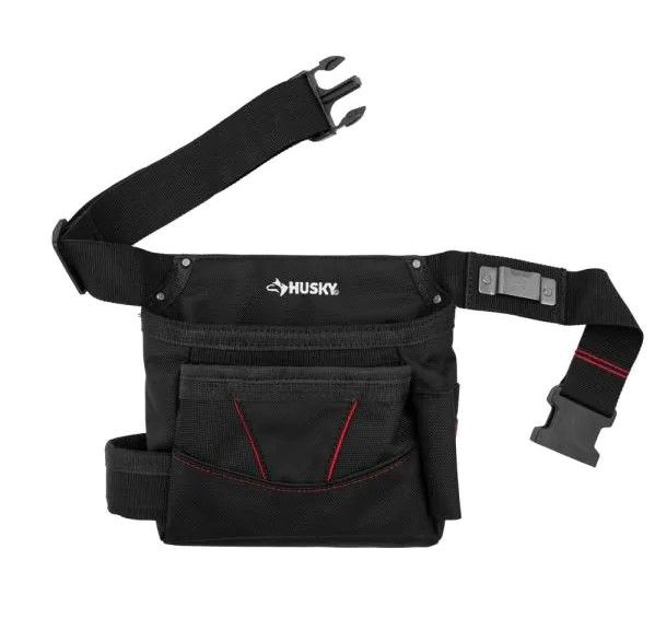 Photo 1 of 
Husky
6-Pocket Black Tool Belt Pouch