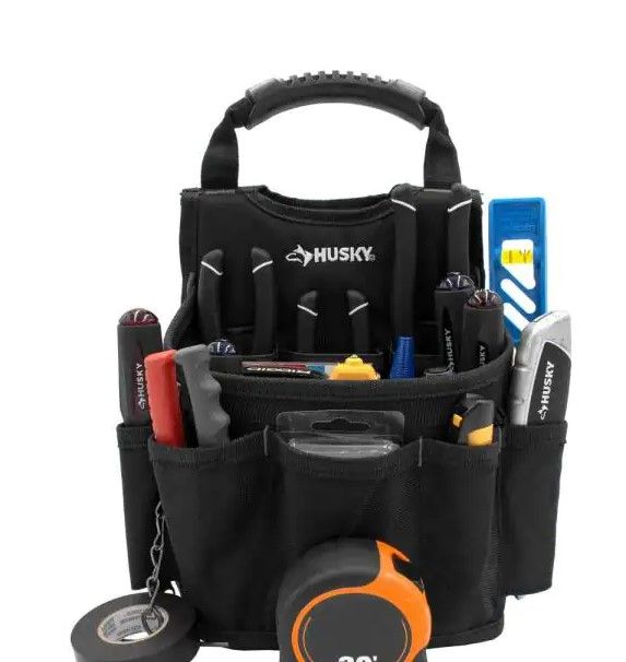 Photo 1 of 
Husky
13-Pocket Black Utility Tool Pouch