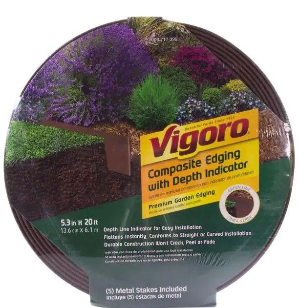 Photo 1 of 
Vigoro
20 ft. Premium Brown Composite Edging