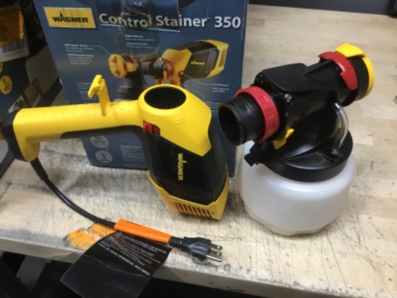 Photo 2 of 
Wagner
Control Stainer 350 HVLP Handheld Sprayer