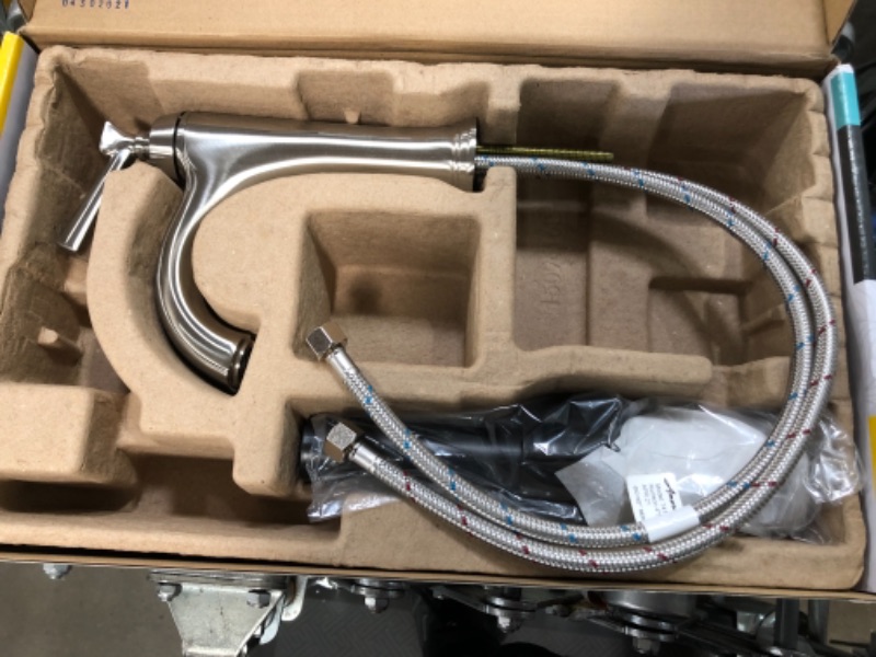 Photo 1 of American Standard
Rumson Single Hole Single-Handle Bathroom Faucet in Brushed Nickel