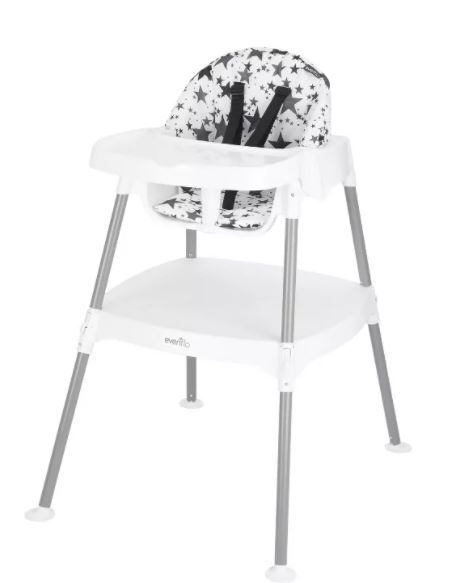 Photo 1 of Evenflo 4-in-1 Eat and Grow Convertible High Chair
AS IS USED