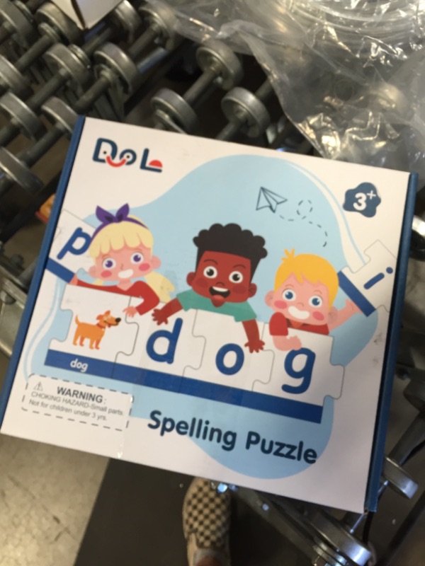 Photo 1 of 90 PC SPELLING PUZZLE 
PLEASE SEE PHOTOS 