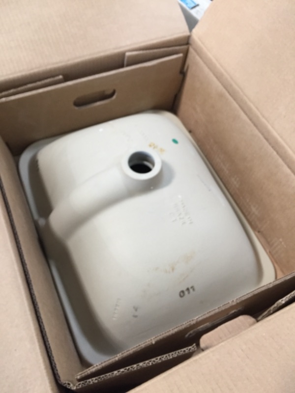 Photo 1 of Kohler K-20000-0 Caxton Rectangle Bathroom Sink White