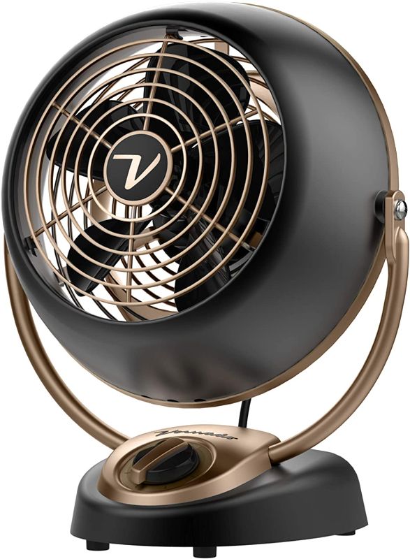 Photo 1 of Vornado VFAN Petite Alchemy Vintage Fan, Gunmetal (CR1-0279-102)
AS IS USED, DOES NOT BLOW AIR, PARTS ONLY, PLEASE SEE PHOTOS 