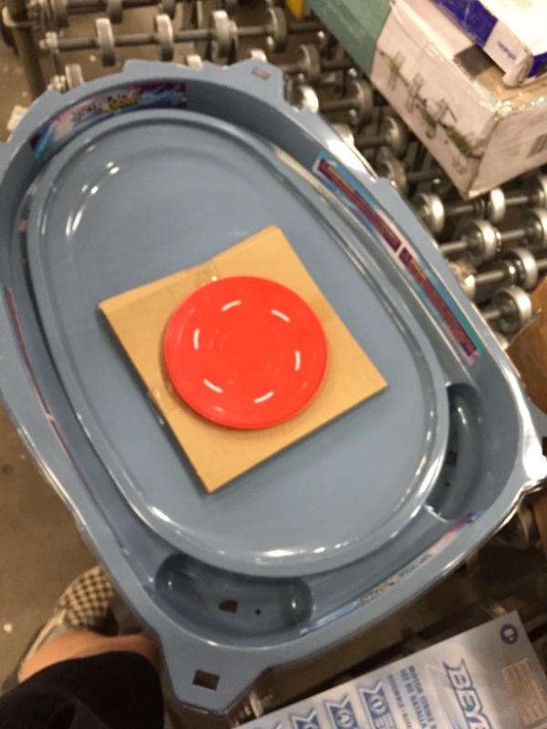 Photo 1 of BEYBLADE Burst Surge Speedstorm Motor Strike Battle Set -- Battle Game Set with Motorized Beystadium, 2 Battling Top Toys and 2 Launchers
PREVIOUSLY OPENED
