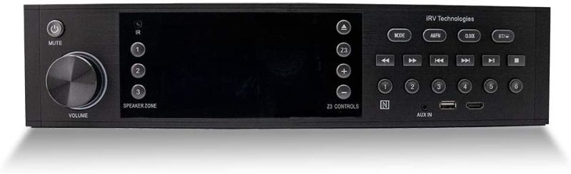 Photo 1 of iRV Technology iRV68 AM/FM/CD/DVD/MP3/MP4/HDMI in&Out w/ARC/Digital 5.1/Surround Sound/Bluetooth/NFC,3 Zone Independent Wall Mount RV Radio Stereo w/APP Control, USB Play & Charge Both Android/Apple
