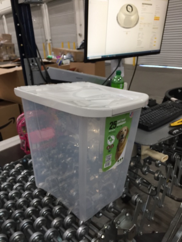 Photo 1 of Van Ness Pet Food Storage Container, 25-lb