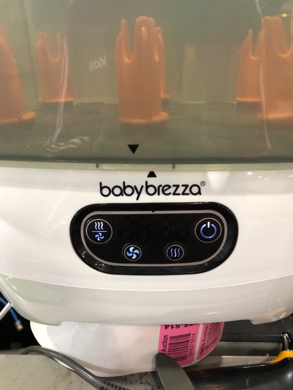 Photo 3 of Baby Brezza Bottle Sterilizer and Dryer Advanced – HEPA Filter And Steam Sterilization – Dries 33 Percent Faster Then Original - Universal Fit up to 8 Baby Bottles And 2 Sets of Pump Parts (Any Brand)
