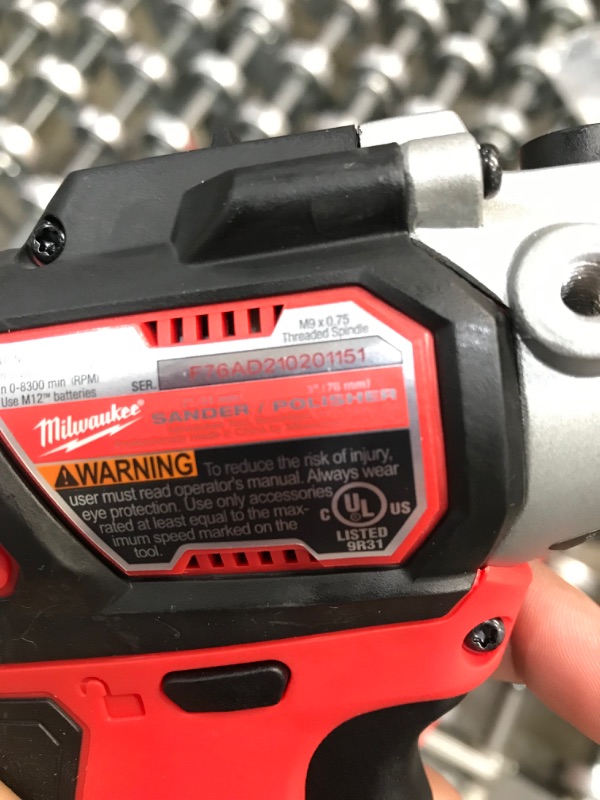 Photo 4 of Milwaukee M12 Variable Speed Polisher/Sander - Bare Tool
