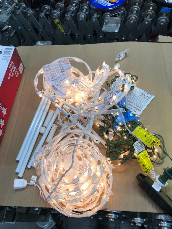 Photo 2 of ASSORTED BUNDLE OF CHRISTMAS LIGHTS
**USED, NO STOCK PHOTO, NO RETURNS, SOLD AS IS**