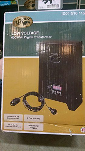 Photo 1 of Hampton Bay Low-Voltage 600-Watt Landscape Transformer
