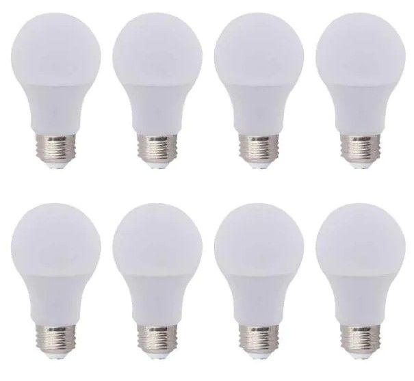 Photo 1 of 60-Watt Equivalent A19 Energy Efficient E26 Medium LED Light Bulb Daylight 5000K (32-Pack)