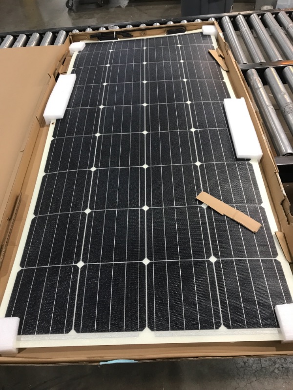 Photo 1 of Renogy 175W Watt 12V 248° Flexible Mono Solar Panel for RV Rooftop Boat Off Grid

