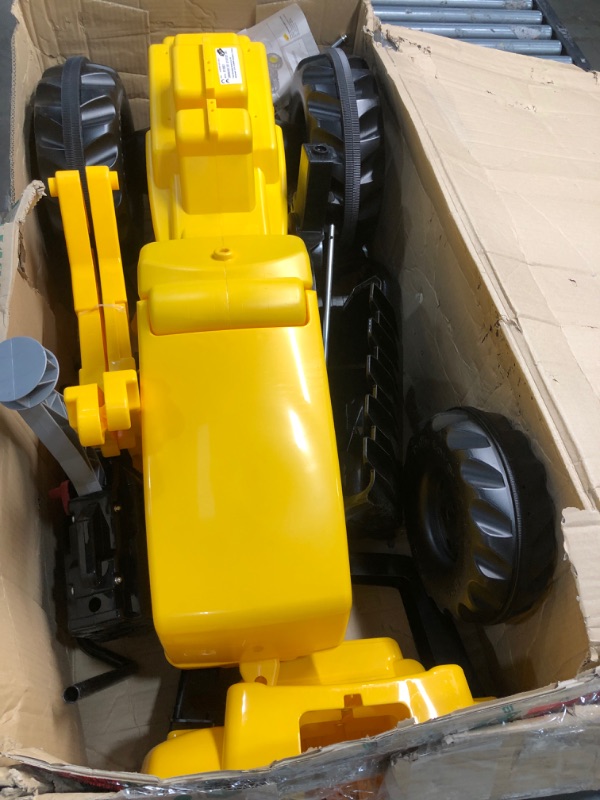 Photo 2 of **INCOMPLETE*** rolly toys CAT Construction Pedal Tractor: Backhoe Loader 