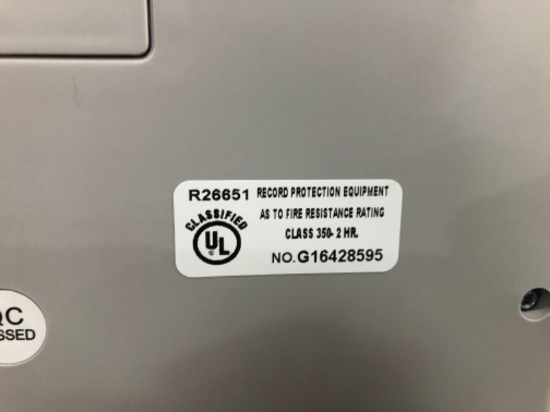 Photo 4 of (DENTED/COSMETIC DAMAGES)
Honeywell 2 Hour Fireproof 8 Hour Waterproof Fire Safe with All Steel Exterior, Medium, 2605