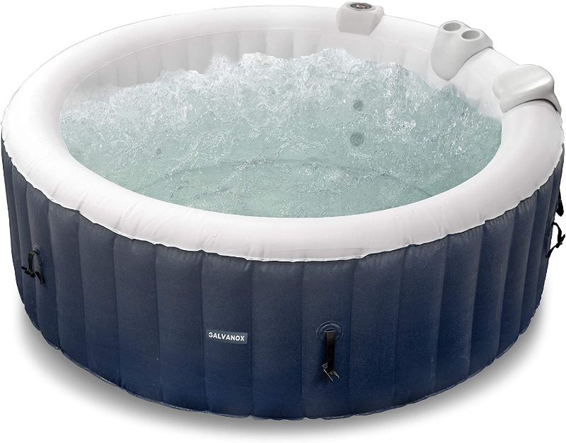 Photo 1 of (TORN MATERIAL; MISSING INFLATOR)
GALVANOX Inflatable Hot Tub