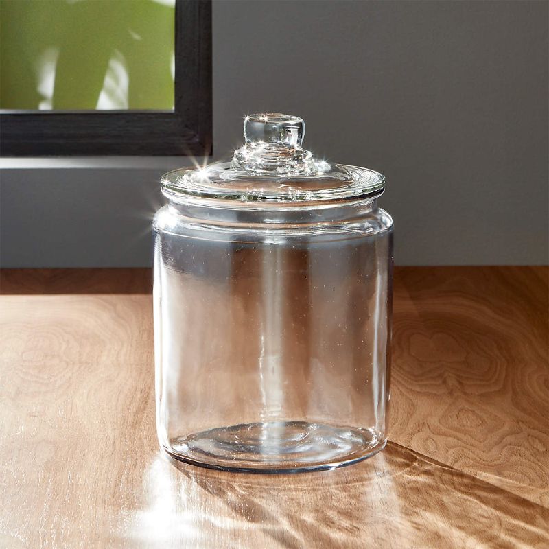 Photo 1 of **MISSING LID** Heritage Hill Glass Jar, 1 Gallon