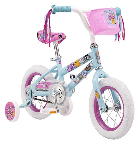 Photo 1 of Pacific Kittens Character Kids Bike, 12-Inch Wheels, Ages 3-5 Years, Coaster Brakes, Adjustable Seat, Pink, Blue
