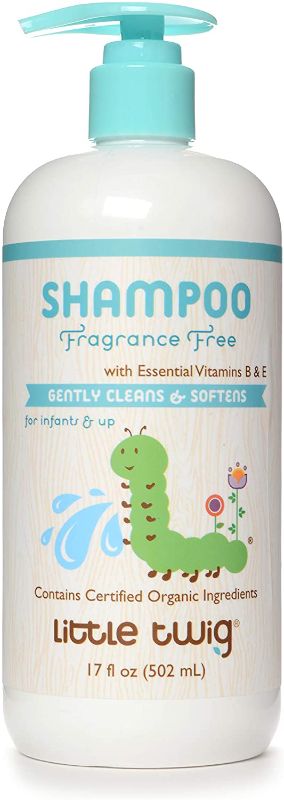 Photo 1 of 2-pack Little Twig Shampoo, Natural Plant Derived Formula, Fragrance Free, 17 fl oz
